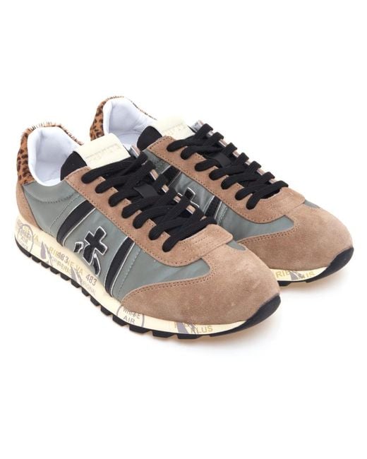 Premiata Gray Sneakers