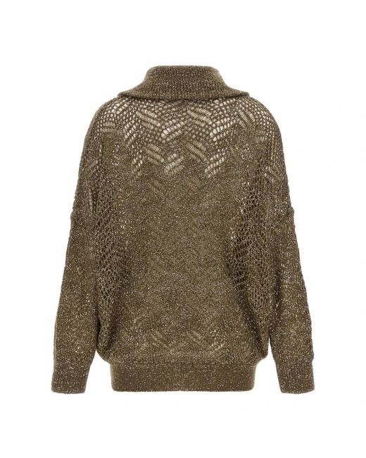 Cardigans Brunello Cucinelli de color Green