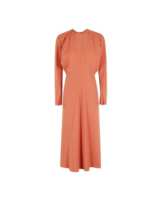 Dresses > day dresses > maxi dresses Victoria Beckham en coloris Orange