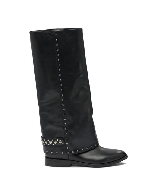 Strategia Black High Boots