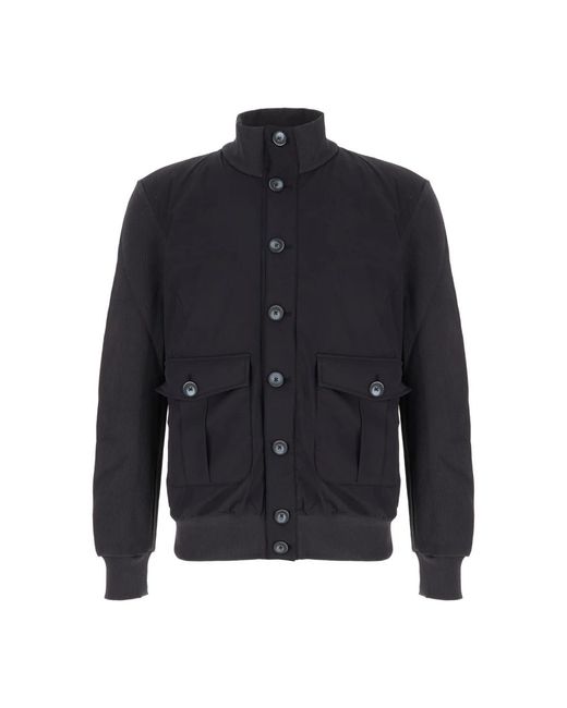 Herno Jassen ,Blauw ,Polyester Bomberjack in het Blue voor heren