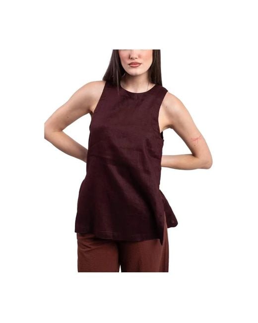 Ecoalf Purple Tunics