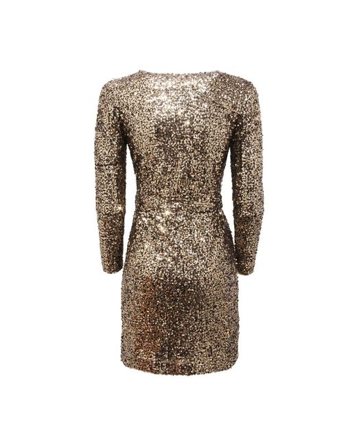 Pinko Brown Party Dresses