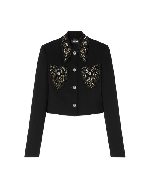 Versace Black Light Jackets