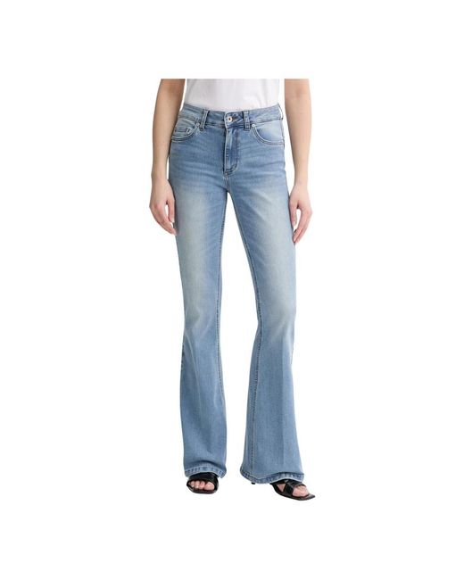 Liu Jo Flared Jeans in het Blue