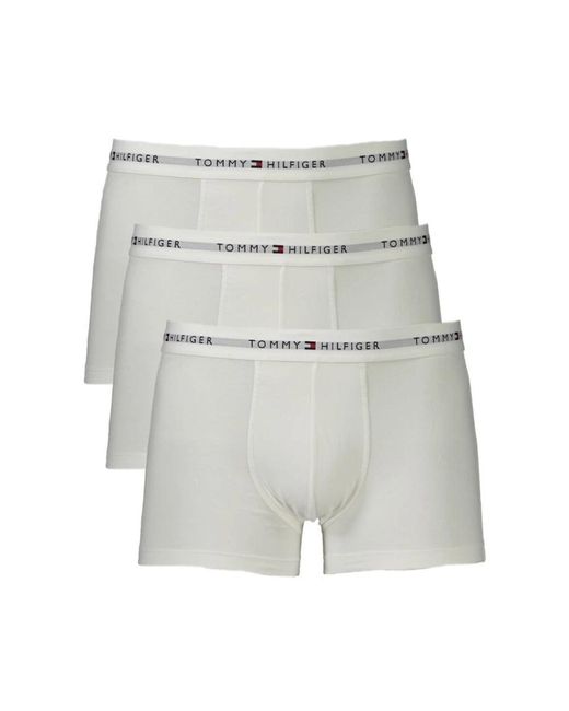 Biancheria intima in cotone bianco di Tommy Hilfiger in Gray da Uomo