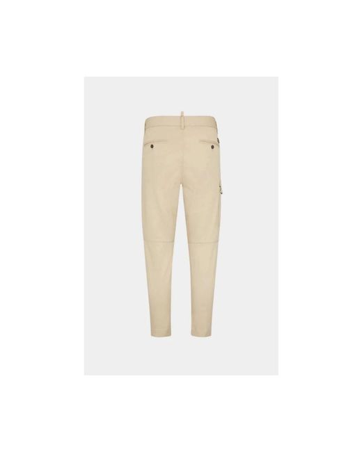 DSquared² Icon Cargo Broek in het Natural voor heren