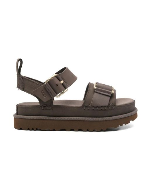 Flat Sandals di Ugg in Brown