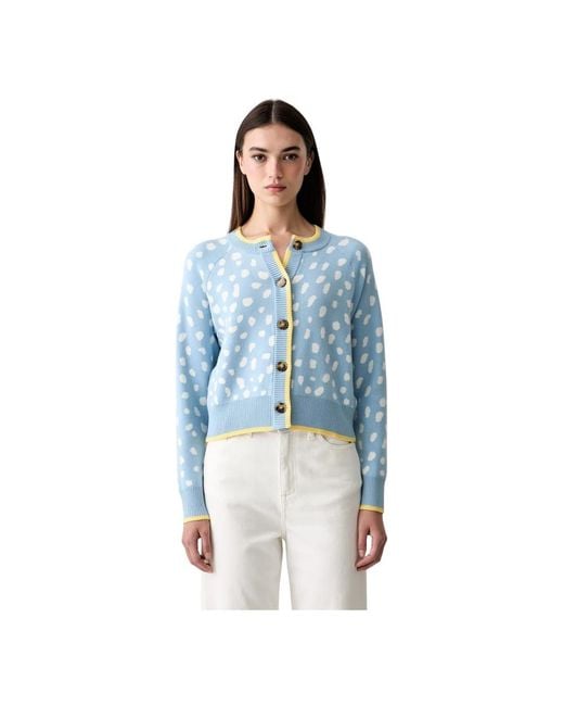 Cardigans Never Fully Dressed de color Blue