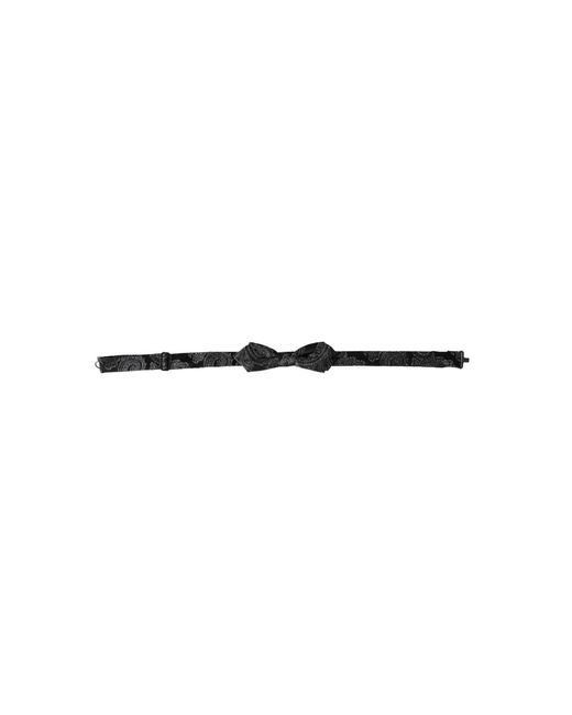 Dolce & Gabbana Black Bowties for men