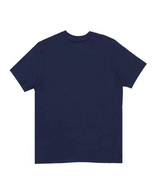 Nike Fitness ,Blauw ,Katoen Denver Nuggets Basketball Tee in het Blue voor heren