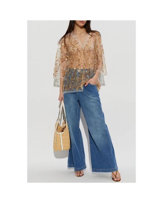 Blouses Munthe en coloris Natural