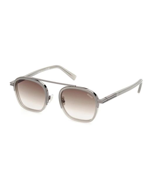 Zegna Metallic Sunglasses for men