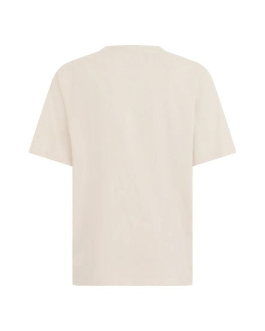 MM6 by Maison Margiela White T-Shirts
