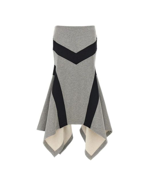 Midi Skirts The Attico en coloris Gray