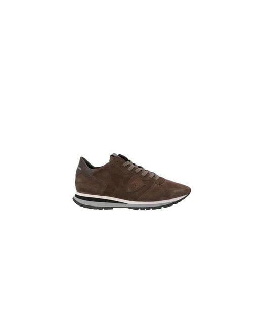 Philippe Model Brown Sneakers for men