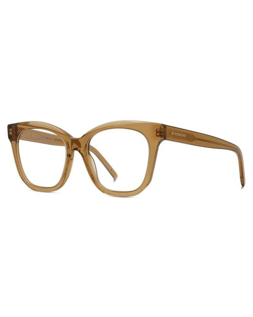 Givenchy Accessoires ,Groen ,Vierkant Frame Bril in het Brown