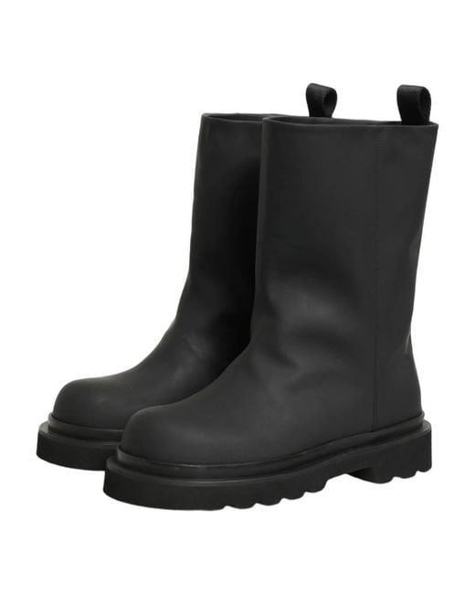 Dolce & Gabbana Black High Boots for men