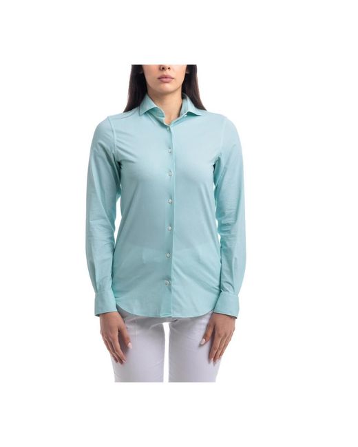 Xacus Overhemden ,Groen ,Shirts in het Blue