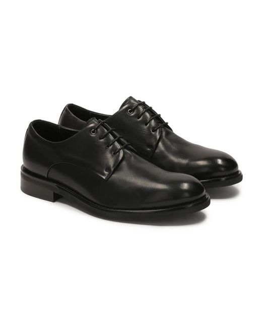 Kazar Casual Schwarze Lederhalbschuhe in Black für Herren