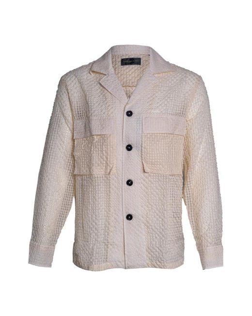 Gabriele Pasini Gray Casual Shirts for men