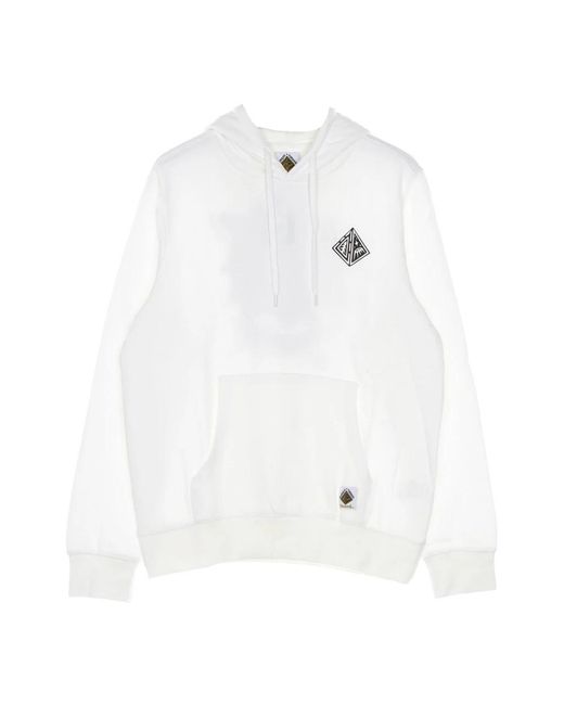 Element Elliptical Hoodie Wit in het White voor heren