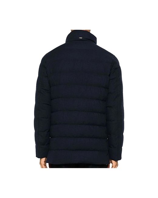 Herno Blue Winter Jackets for men