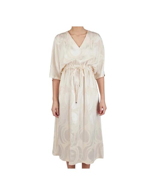 Kiton Natural Midi Dresses