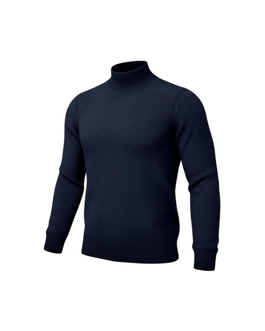 Roberto Collina Blue Turtlenecks for men