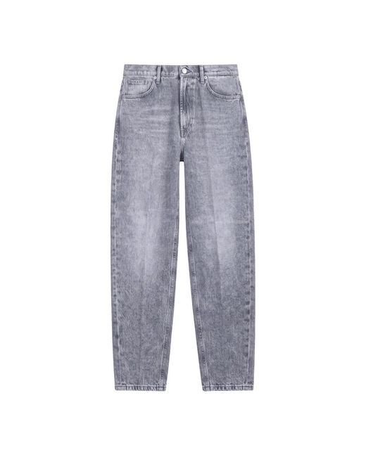 Dondup Blue Loose Fit Jeans