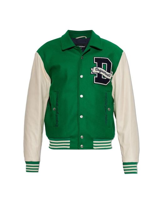 Bomber Jackets DSquared² pour homme en coloris Green
