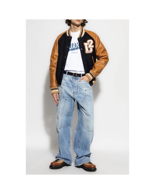 Bomber Jackets DSquared² de hombre de color Blue