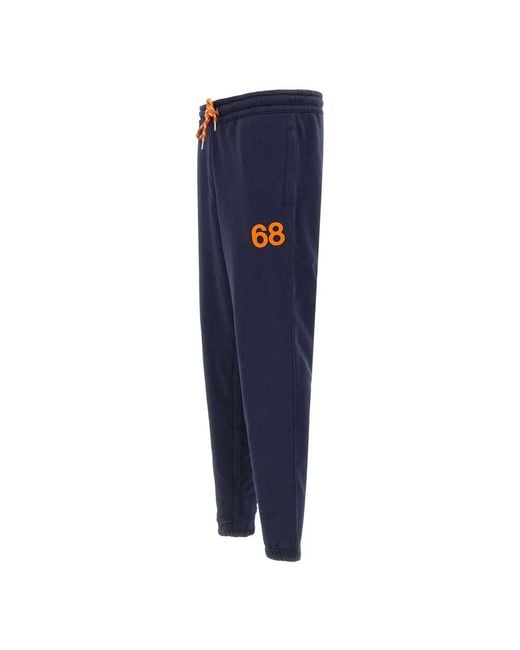Sun 68 Blue Sweatpants for men