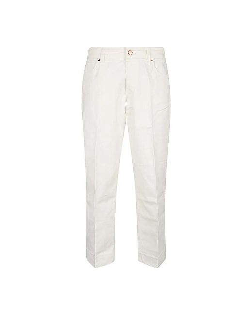 Cropped Jeans di Don The Fuller in White