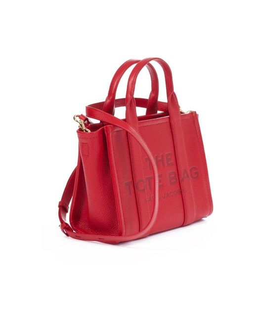 Marc Jacobs Red Rote Leder-Tote-Tasche
