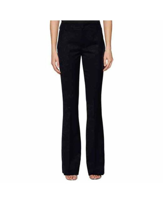 Dondup Black Wide Trousers