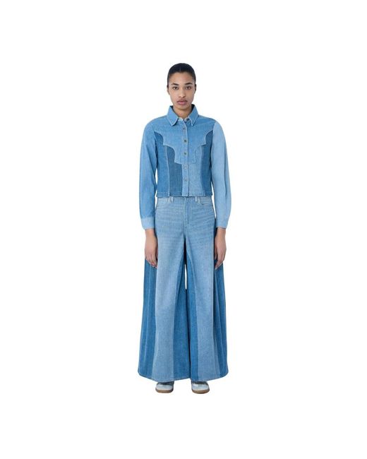 Levi's Blue Denim Shirts