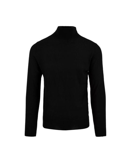 Aspesi Black Turtlenecks for men