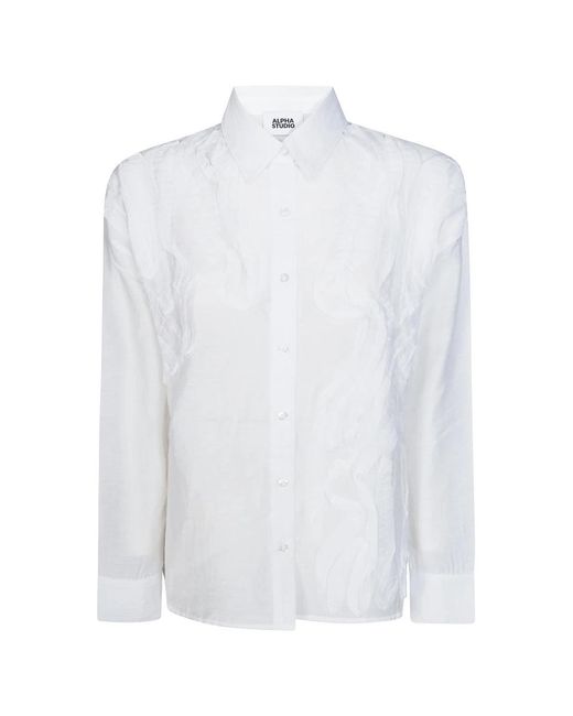 Shirts Alpha Studio en coloris White