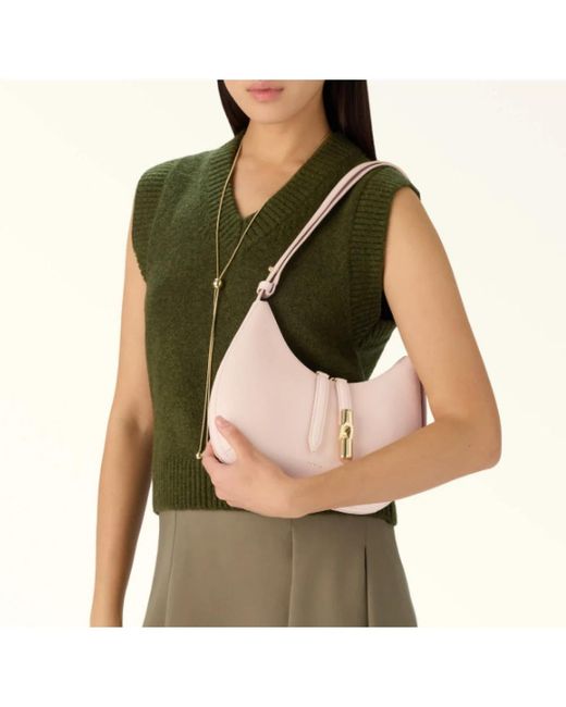 Furla Pink Shoulder Bags