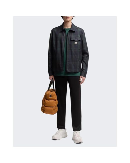 Moncler Blue Sweatpants for men