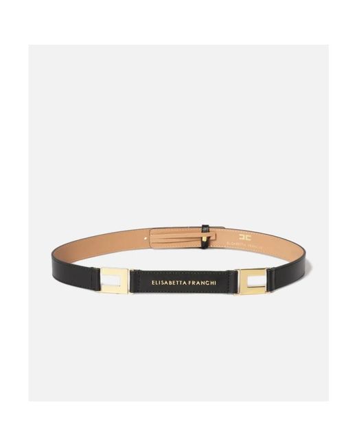 Elisabetta Franchi Black Belts