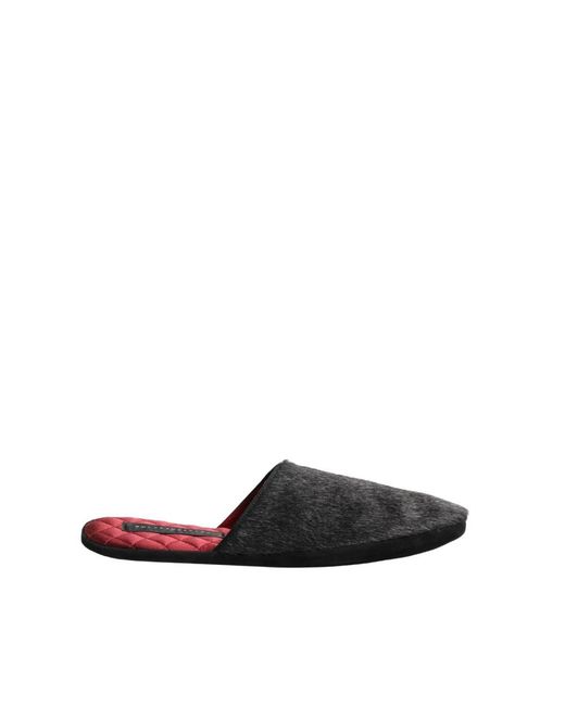 Dolce & Gabbana Black Slippers for men