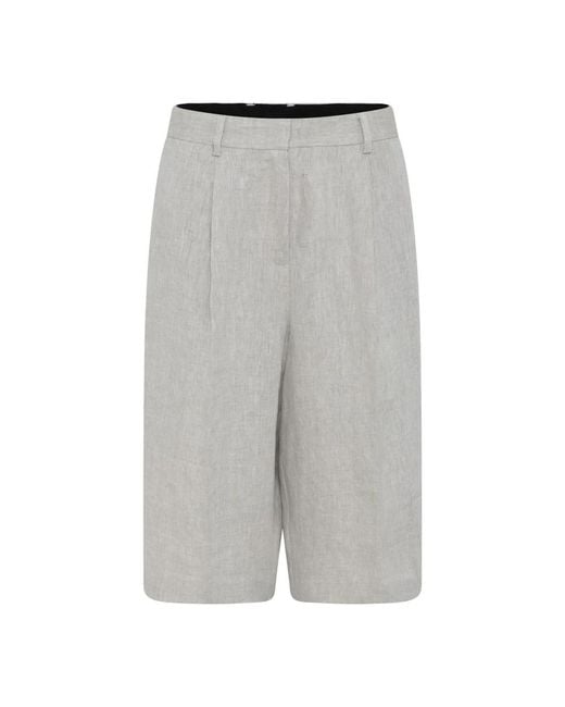 Long Shorts Heartmade de color Gray