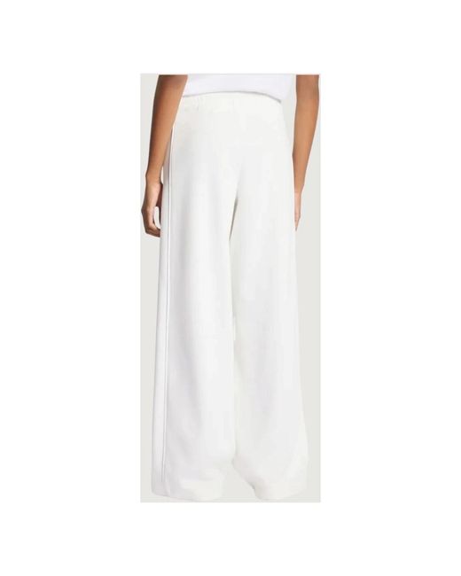 Fay Pantalon Met Elastiek in het White