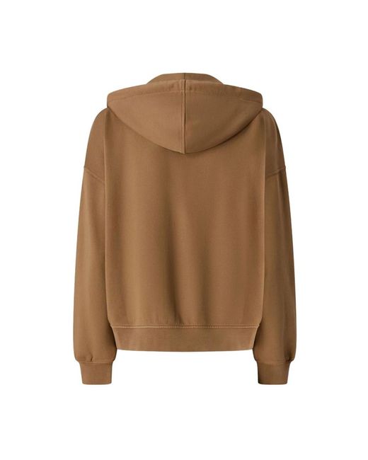 Pinko Brown Zip-Throughs