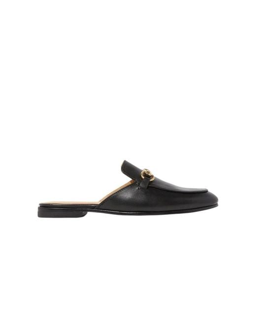 Scarosso Black Mules for men
