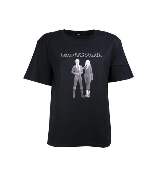 Karl Lagerfeld Black T-Shirts