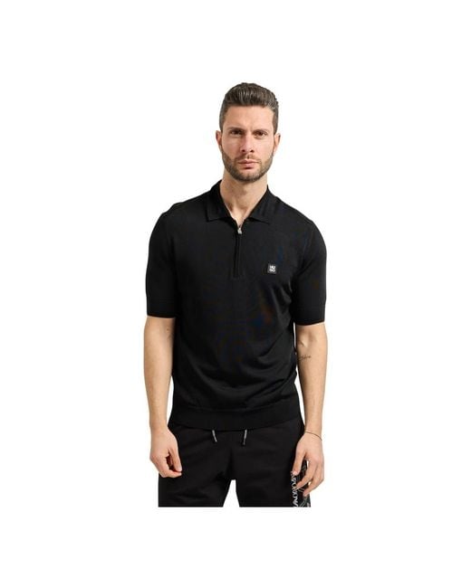 HUGO Black Polo Shirts for men