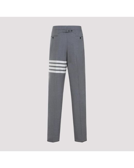 Thom Browne Gray High-Waisted Mini Trousers For for men